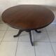 Table ronde en bois massif