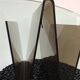 Review holder of the 70s in smoked plexiglass