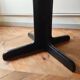 Gudme round Scandinavian extendable dining table vintage 1960