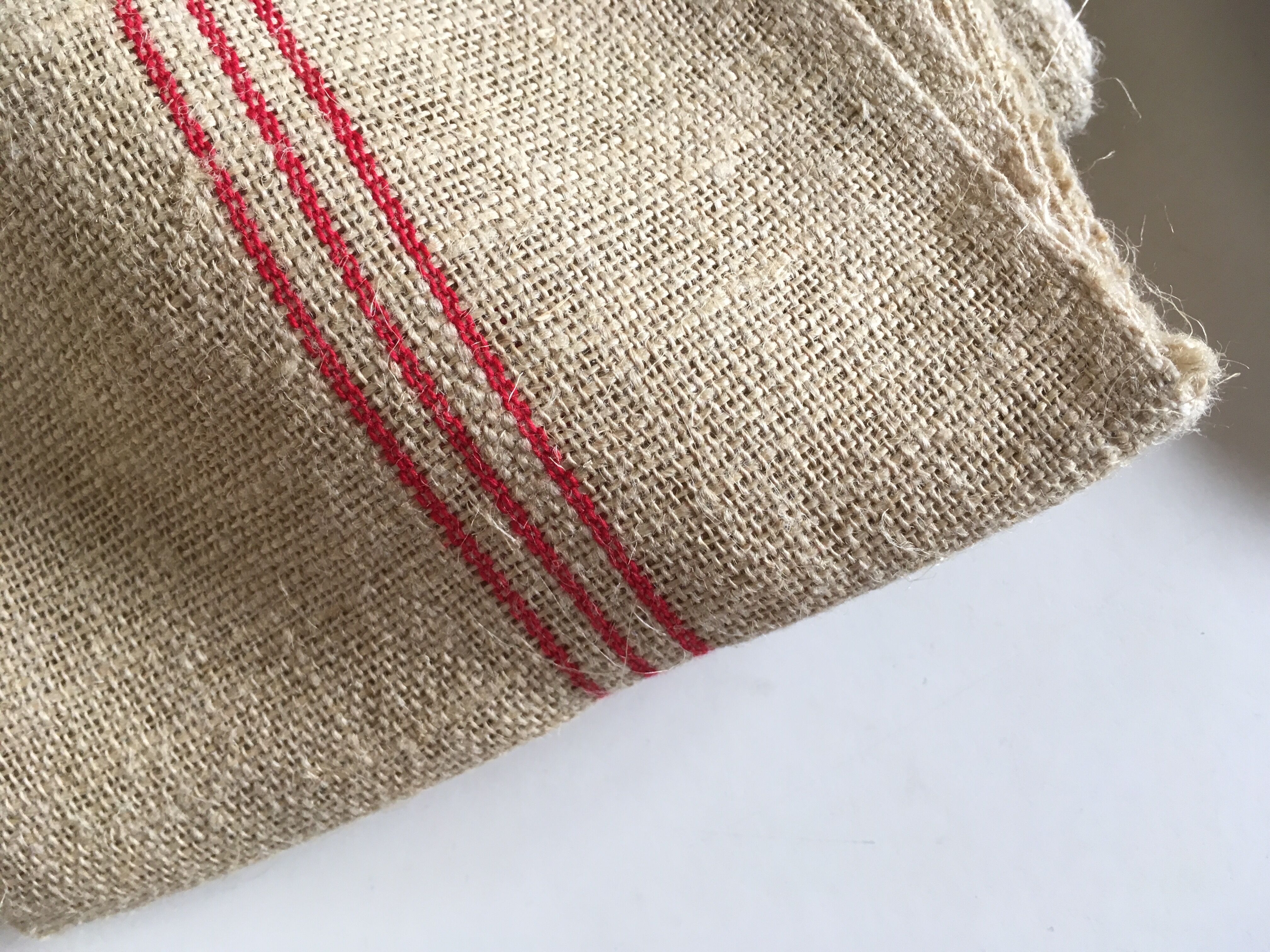 Pair of hemp tea towels stock of kit