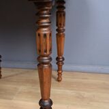 Extendable Walnut Table, Louis-Philippe Style – Late 19th Century