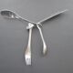 Danish modernist stainless steel 31 pc  EASY monobloc 1960s flatware cutlery set by Lundtofte