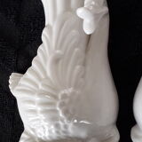Pair of earthenware saturator vases