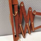 Wall lamp in teak, Denmark 1970-80s.