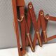 Wall lamp in teak, Denmark 1970-80s.