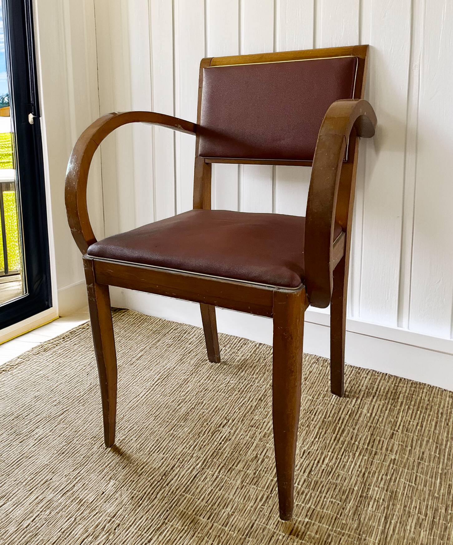 Vintage bridge armchair