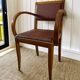 Vintage bridge armchair