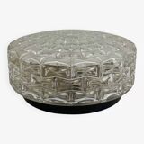 Glass ceiling light, 1960s