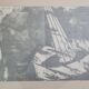 Original lithograph after Jean-Luc Poivret, "Flying Machine", 69 x 47 cm, framed, 1970s