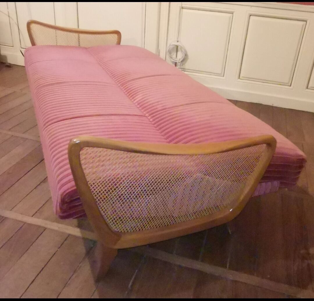 Scandinavian 50s 60s daybed convertible sofa