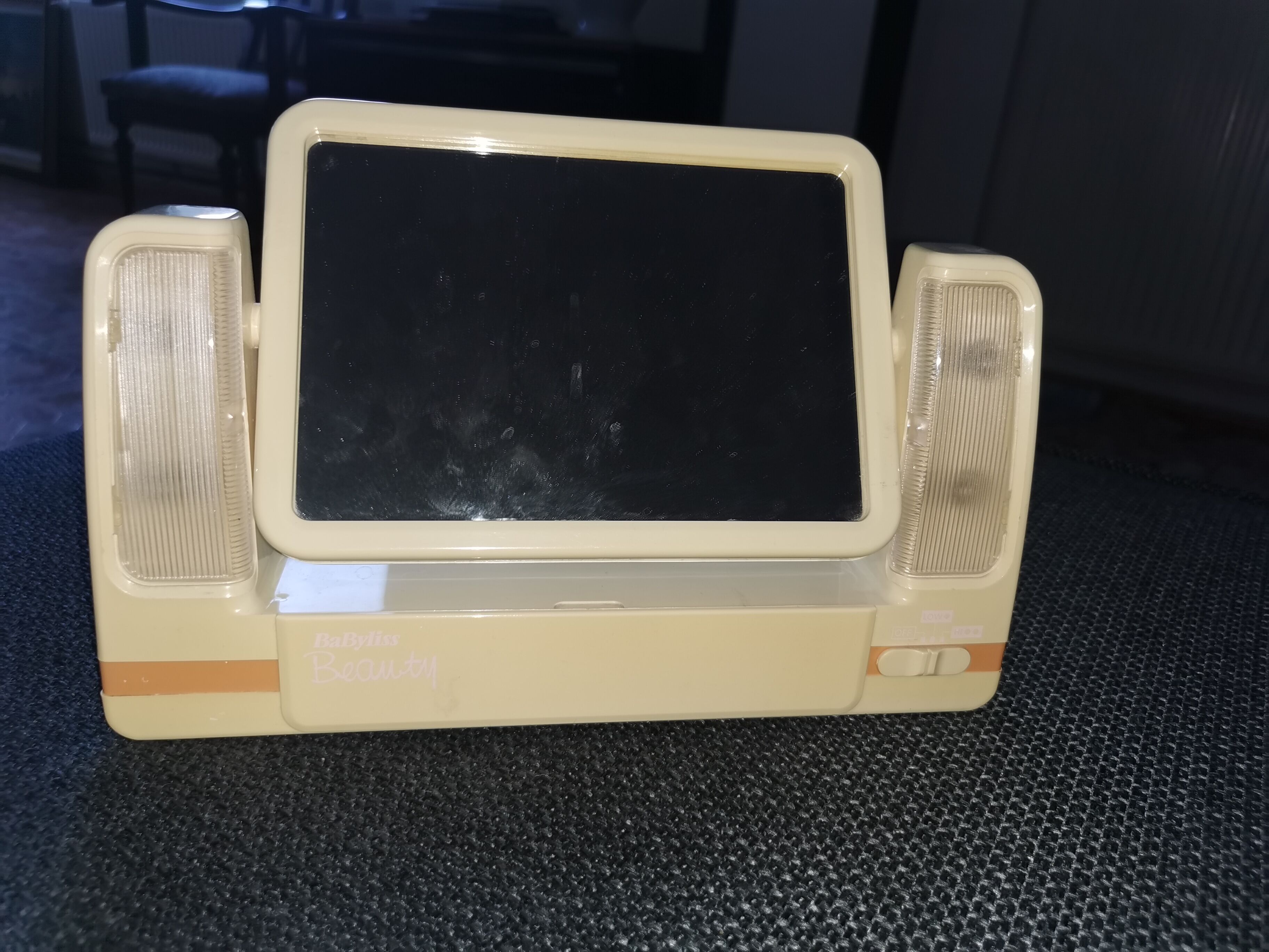 Bright vintage mirror