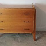 Commode vintage pieds compas