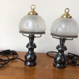 Vintage bedside lamps