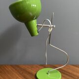 Green metal table lamp by Josef Hurka for Lidokov 1960s