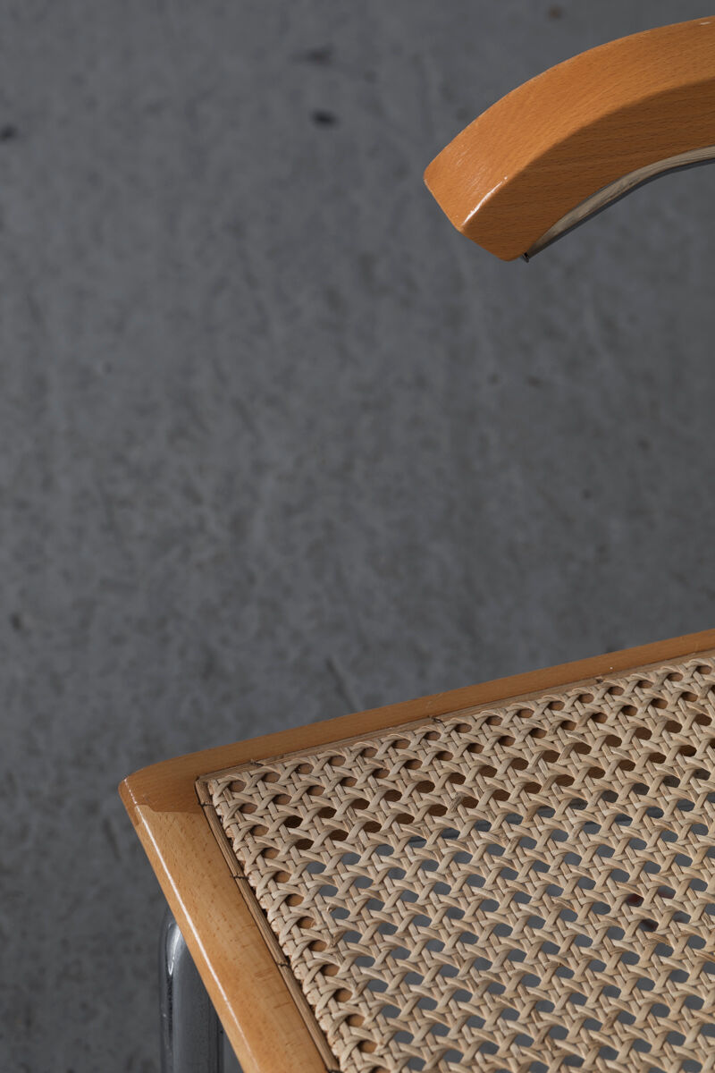 Set of 4 ‘Cesca’ dining chairs Marcel Breuer, Italy, 1970’s