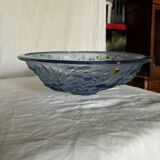 Art Deco molded glass chandelier