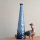 Purple Empoli glass bottle, 60s
