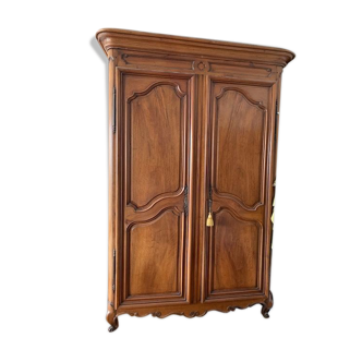 Burgundy cabinet