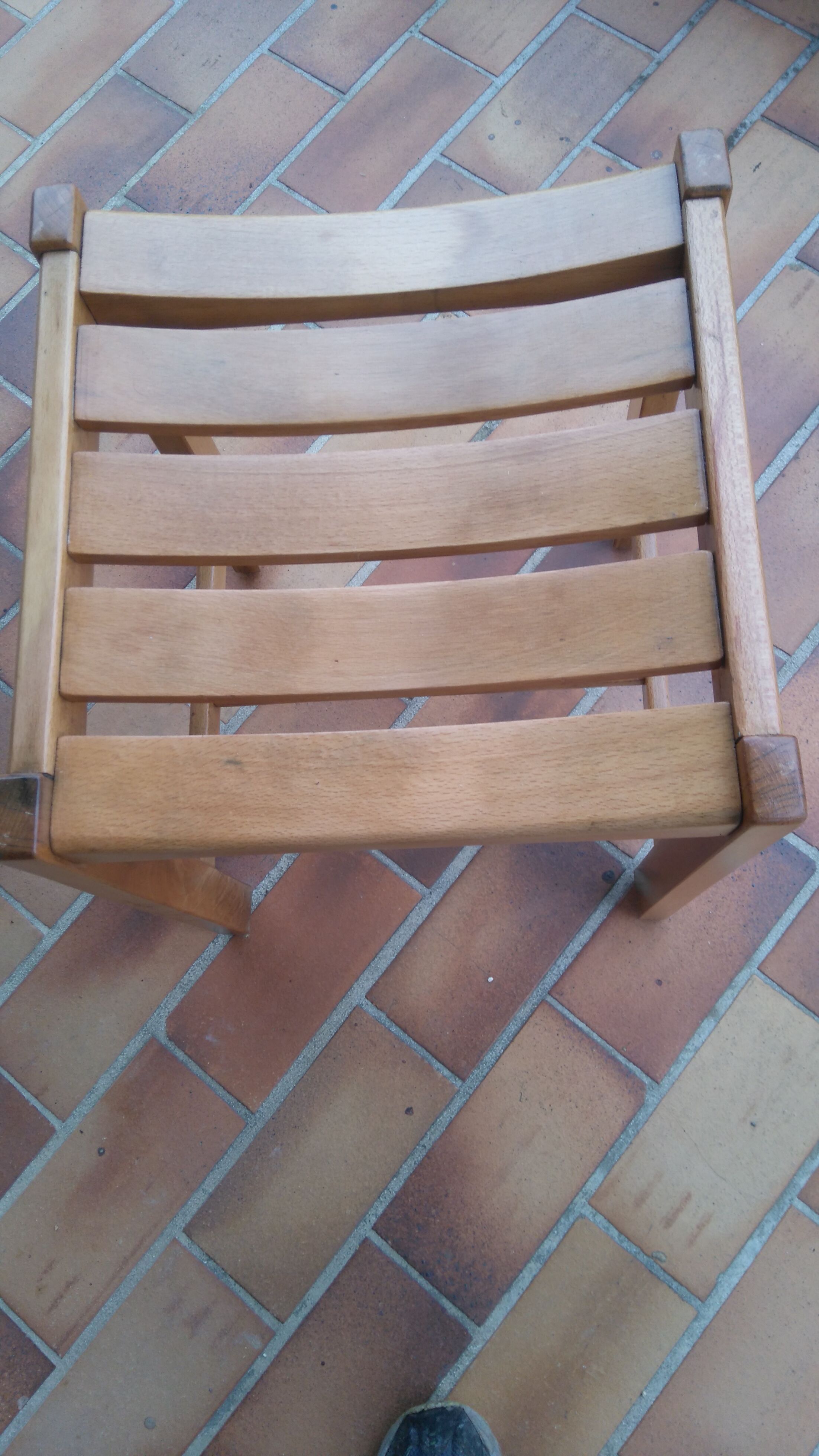 Tabpouret light honey wood