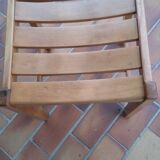 Tabouret bois clair miel