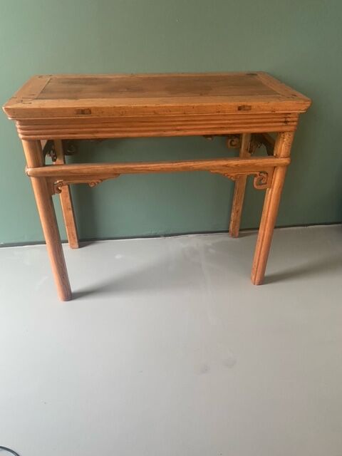 Antique chinese wooden sidetable