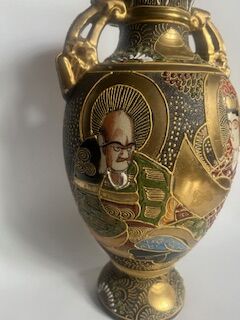 Antique Japanese Satsuma vase