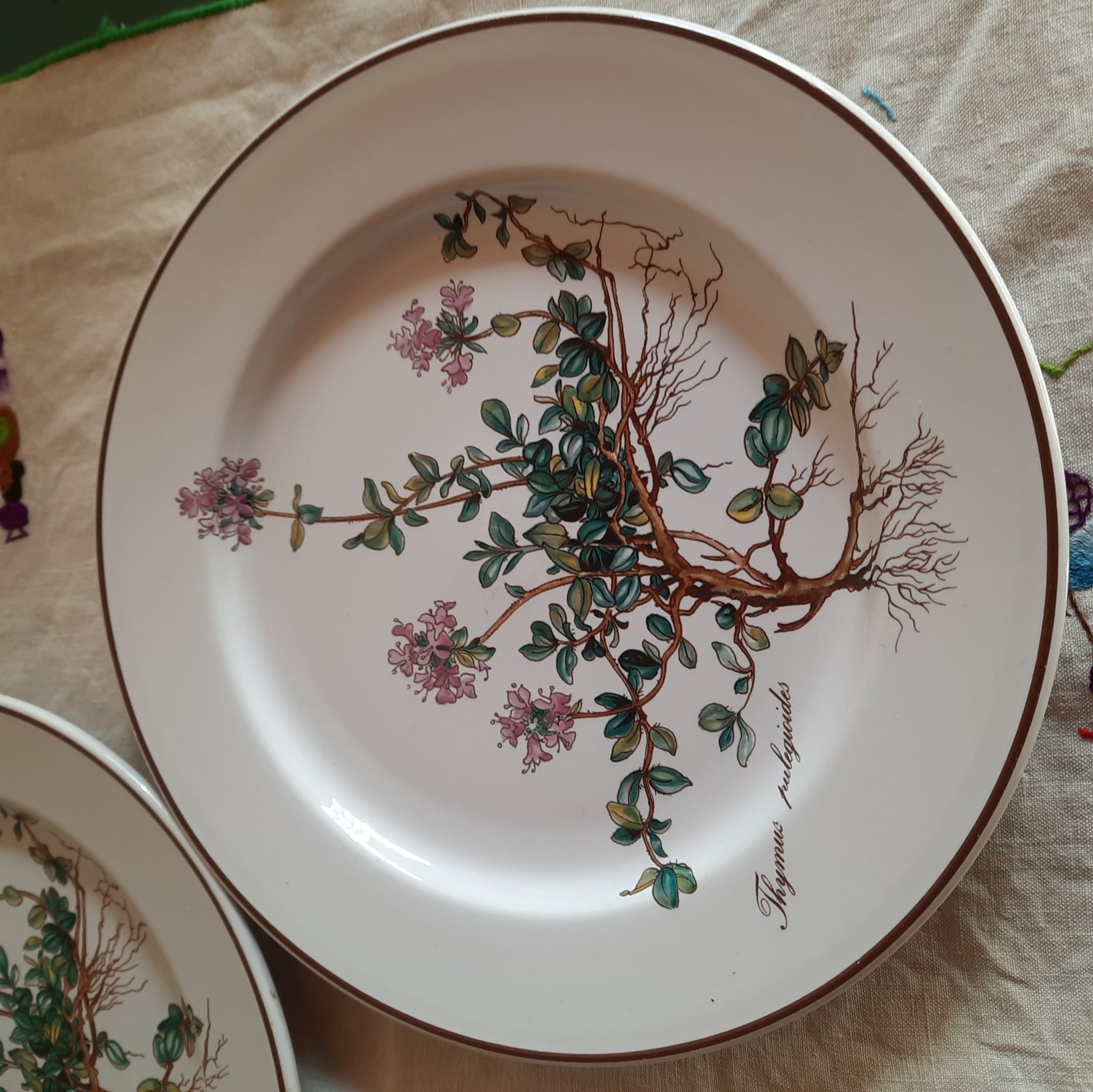 6 small plates - 20 cm - Botanica, Villeroy and Boch series