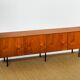 1960s minimalist Scandinavian teak sideboard