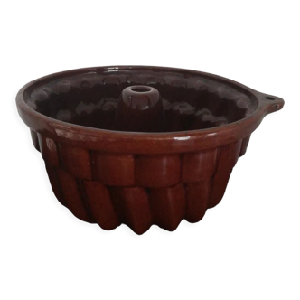 Ceramic kouglof cake mould West Germany