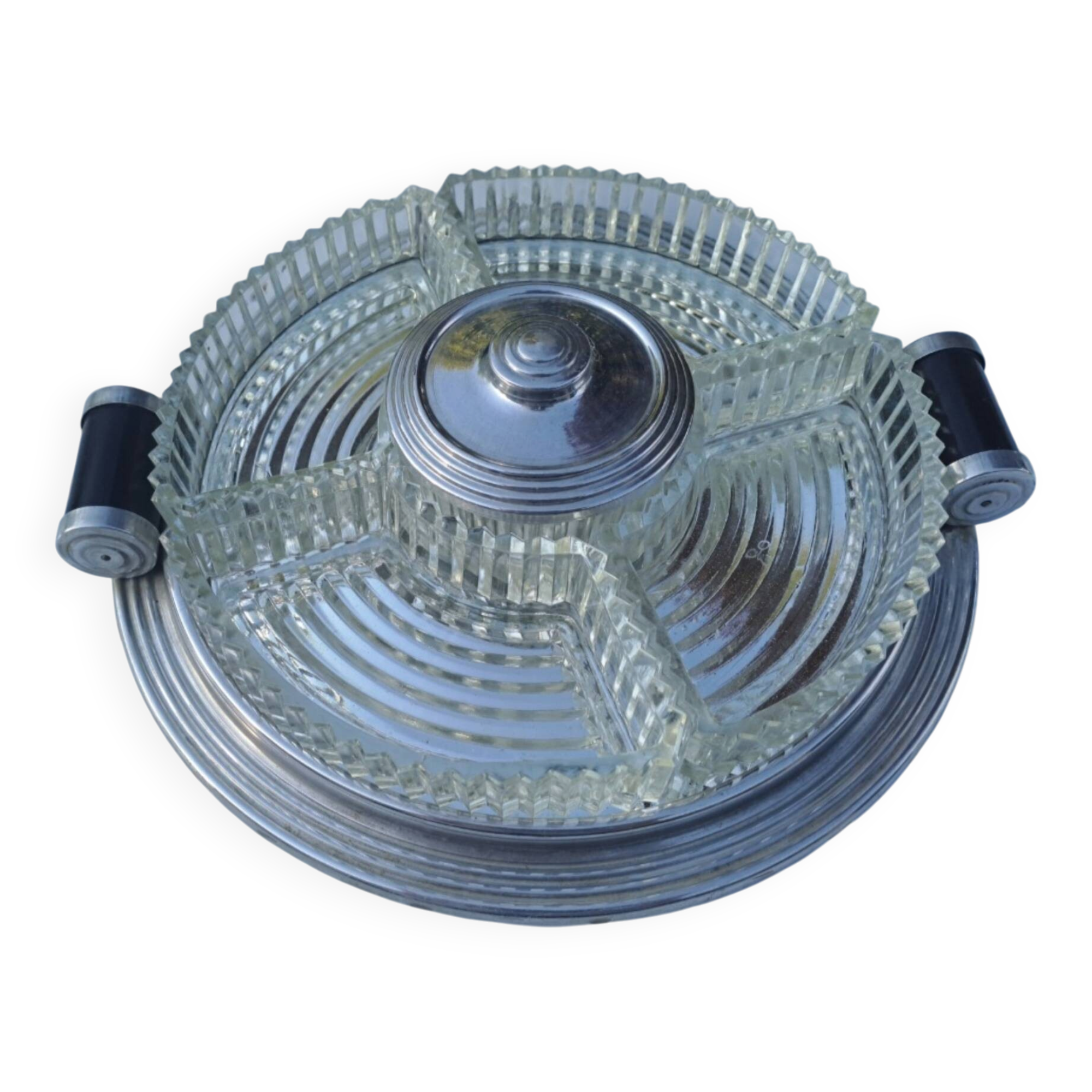 Art Deco aperitif platter