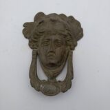 Bronze door knocker. Circa 1900.