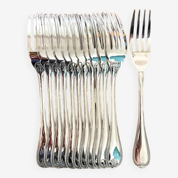 Christofle Malmaison 12 fish forks excellent condition