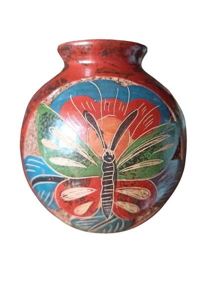 Vase Signed Iván Sánchez | Tropical Decor – Handmade