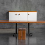 Wall mounted cabinet by Charlotte Perriand for Les Arcs, France, 1970s