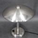 1930s Art Deco Nickel Mushroom Table Lamp Europe