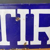 Tir sign transports internationaux routiers original from 1980's european sign