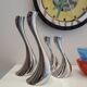 Large Cobra candlesticks by Georg Jensen Denmark