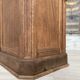 Solid oak box countertop, circa 1900.