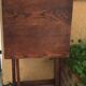 Ancienne petite table en bois pliante