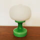 Czech Set of 2 Mid-Century Modern glass table lamps by Ivan Jakeš