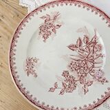 “Margot” flat plates Terre de Fer