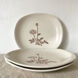 Plats en grès vintage
