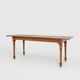 Rustic Farmhouse Table in Oak, France, 1850s