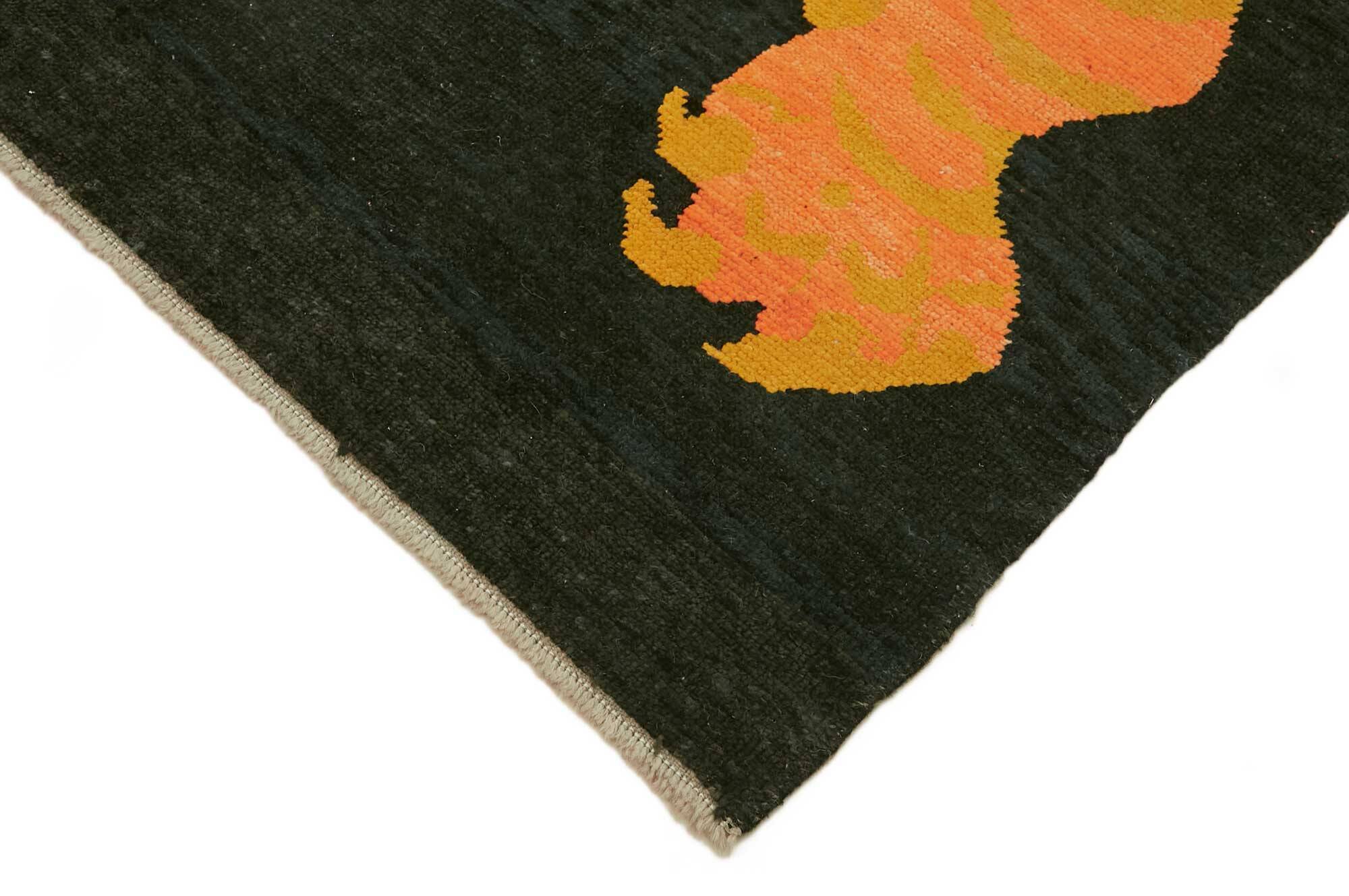 Turkish Handknotted Wool Tiger Rug  211 cm x 335 cm