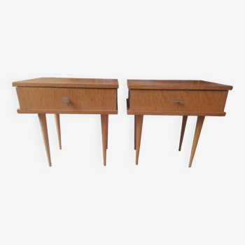 Set of 2 bedside tables year 50