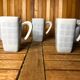 Series of 5 cups broste copenhagen vintage blue ceramic #a513
