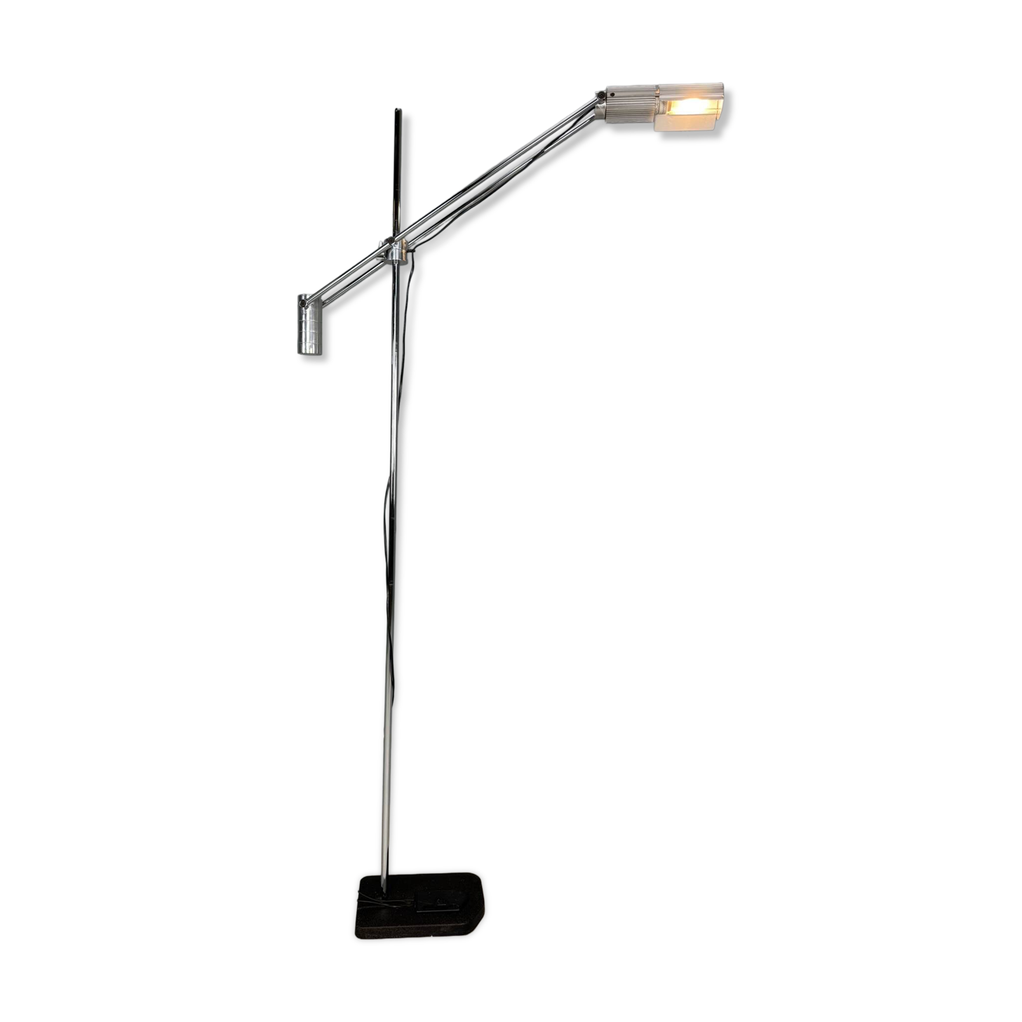 Haloprofil 8008 floor lamp by Viktor Frauenknecht for Swiss Lamps, 1970s