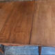 Large extendable oval table up to 3 metres, walnut.