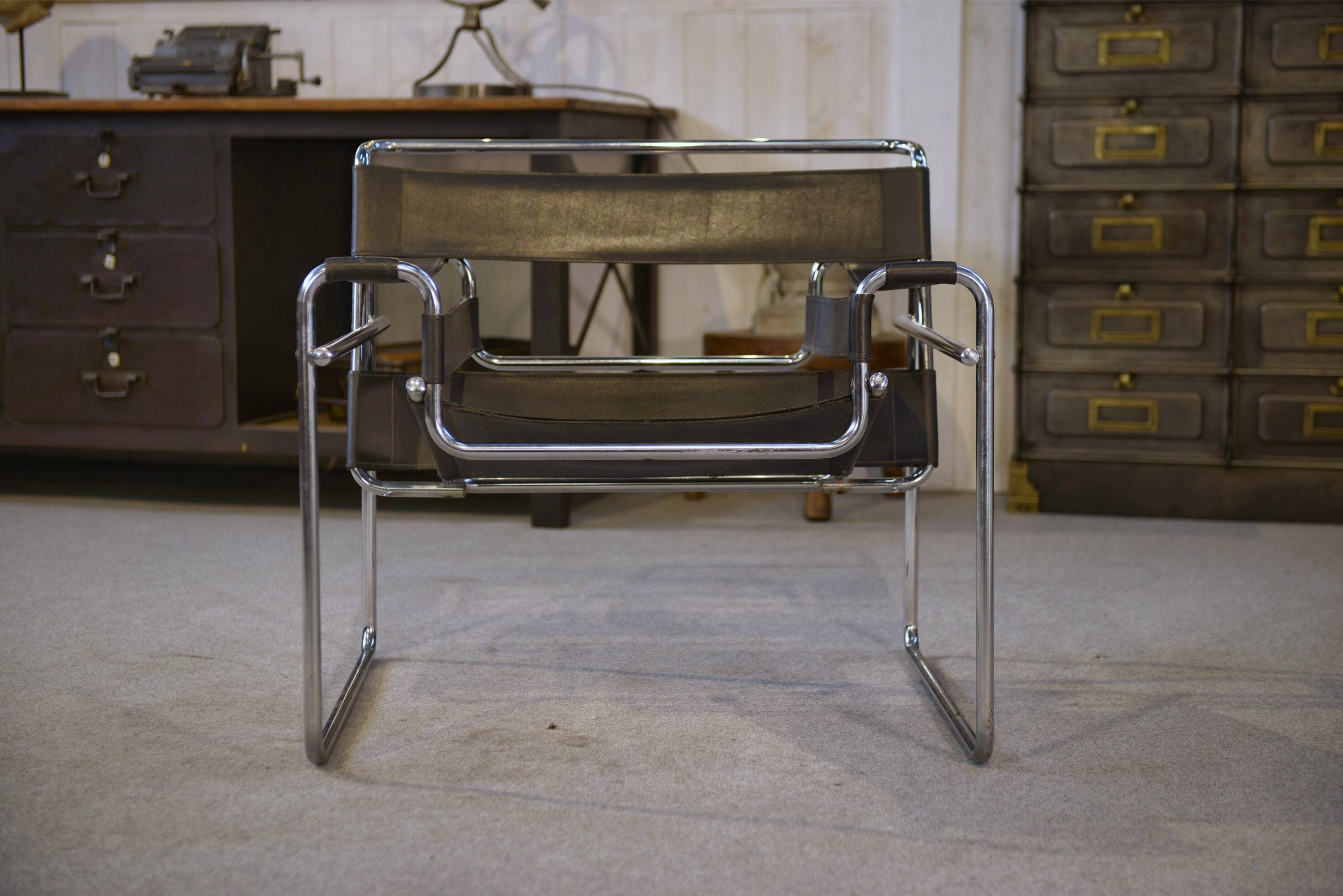 Wassily chair by Marcel Breuer Bauhaus design 1970s