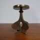 Brutalist Bronze Candleholder, 1960s